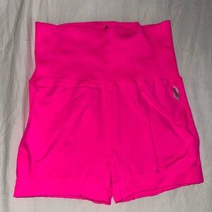 Free people movement Women's Pink High-Waisted Shorts